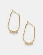Limited Edition Cube Hoop Earrings - Gold
