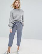 Outstanding Ordinary Pants In Check - Blue