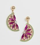 Aldo Uneradia Citrus Earrings In Purple - Purple