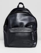 Eastpak Padded Pak'r Backpack In Skinpunch - Black