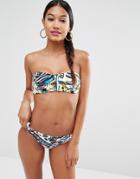 Moschino Abstract Print Bikini Set - Multi 1001