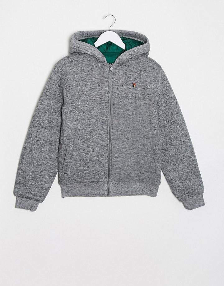 Jack & Jones Zip Sweat Jacket-grey