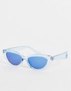 Madein Cateye Pale Blue Sunglasses