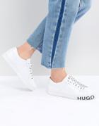 Hugo Logo Sneakers - White