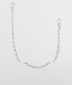 Asos Design Multiwear Jean Chain In Silver Tone - Silver