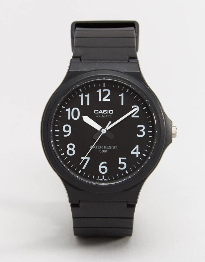 Casio Watch With 50m Water Resist Function - Black