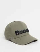 Bench Large Logo Cap In Olive-green