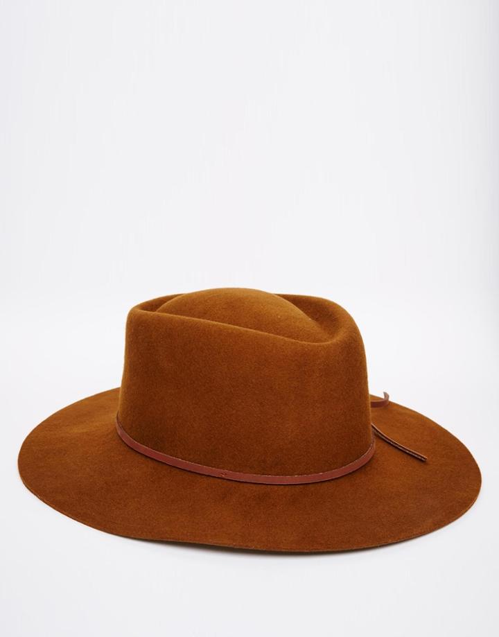 Brixton Westward Fedora - Brown