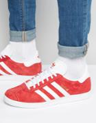 Adidas Originals Gazelle Sneakers In Red S76228 - Red