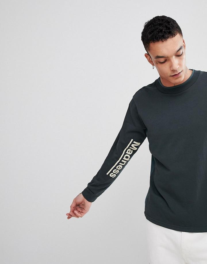 Champion X Wood Wood Madness Long Sleeve T-shirt In Green - Green