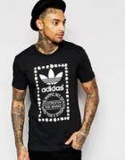 Adidas Originals X Pharrell T-shirt With Daisy Logo Ao3000 - Black