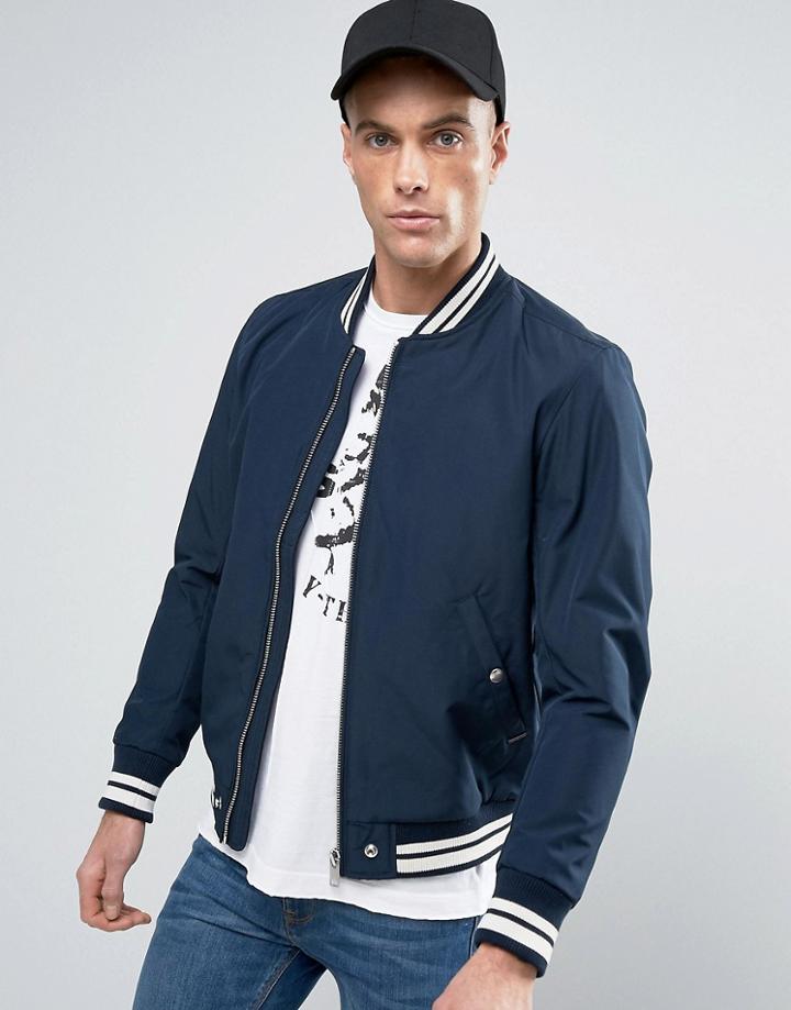 Diesel J-radical Bomber Jacket - Navy