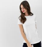 Asos Design Tall Ultimate T-shirt With Crew Neck In White