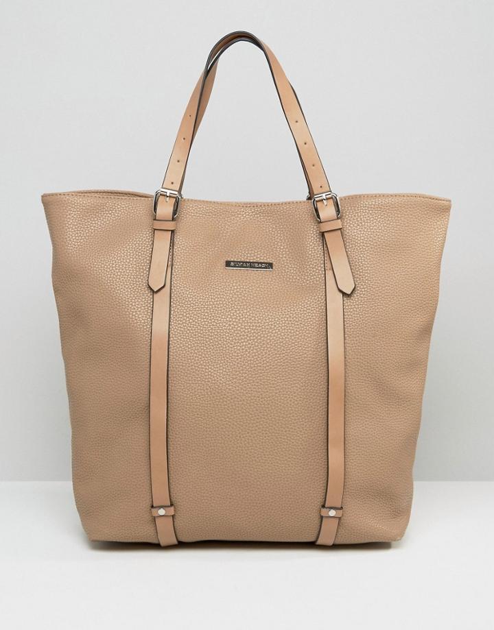 Silvian Heach Shopper Bag With Coin Purse - Beige