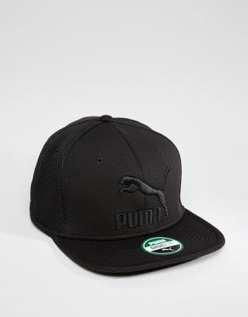 Puma Disc Fitted Cap In Black 2102001 - Black