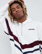 Asos X Unknown London Rugby Sweatshirt - White