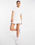 Lacoste Oversized Polo Shirt In White