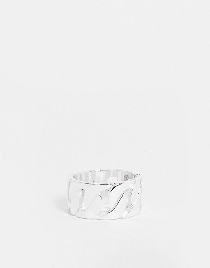 Wftw Chain Ring In Silver
