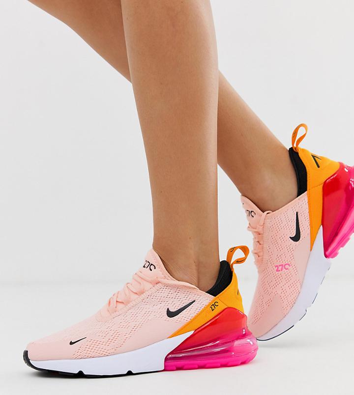 Nike Pink Air Max 270 Sneakers