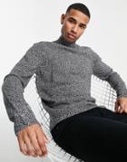 Harry Brown Turtle Neck Sweater-black