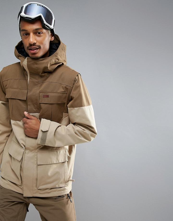 Volcom Alternate Insulated Coat - Brown