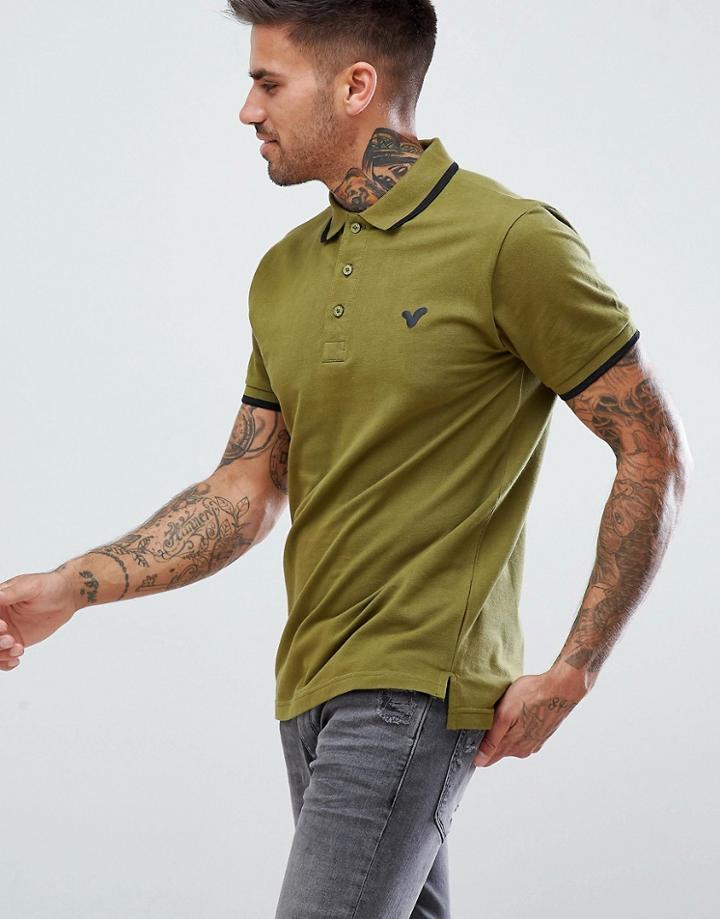 Voi Jeans Basic Polo Shirt - Navy