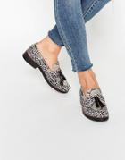 Asos Mystic Leather Loafers - Multi