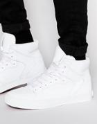 Supra Vaider Hi Top Sneakers - White