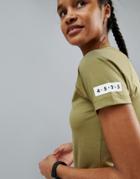 Asos 4505 Training T-shirt In Tight Fit - Green