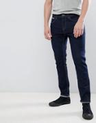 Esprit Skinny Fit Jeans In Rinse Wash Blue - Blue