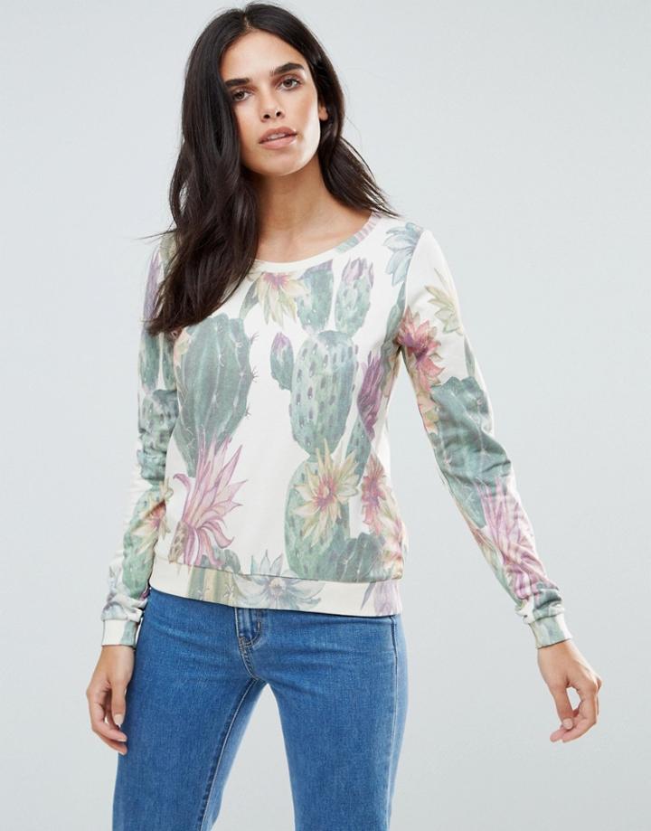 Only Aja Printed Sweatshirt - Multi