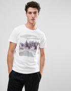 Selected Homme T-shirt With Print - White