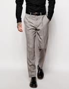 The Grateful Thread Prince Of Wales Suit Pants - Gray