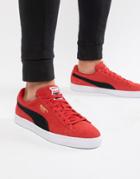 Puma Suede Classic Sneakers In Red 36534730 - Red