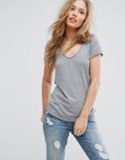 Abercrombie & Fitch Voop T-shirt - Gray