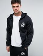 Kings Will Dream Zip Up Hoodie In Black With Logo - Black