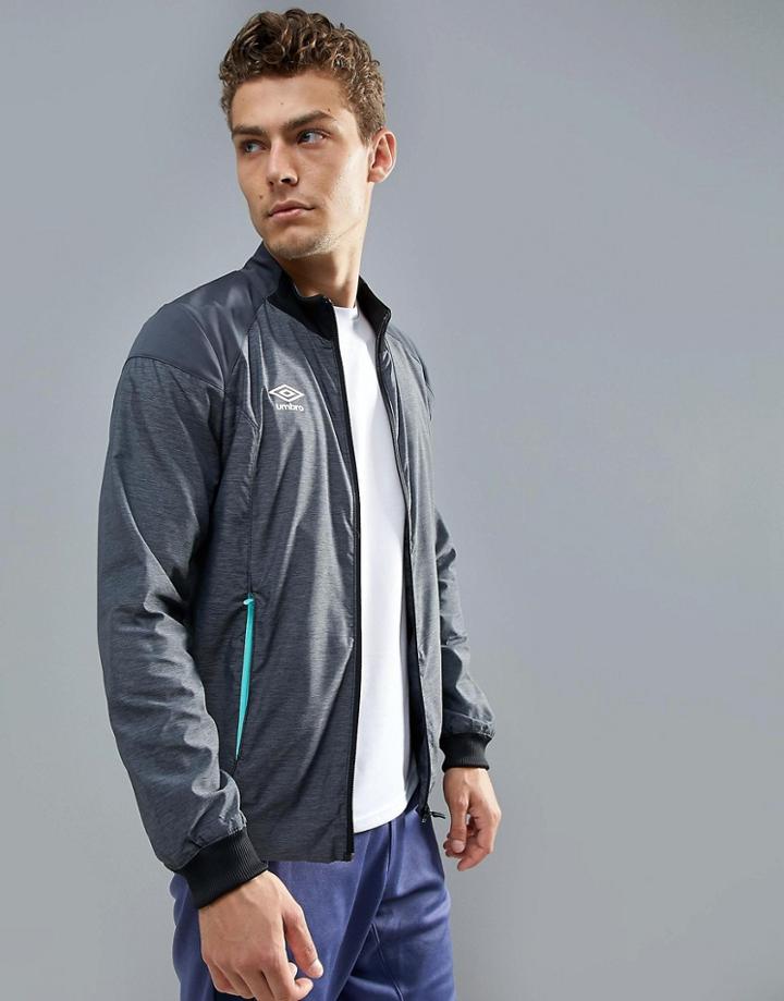 Umbro Track Jacket In Gray - Gray