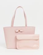 Ted Baker Jessica Bow Shopper Bag - Pink