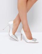 Dune Bridal Breanna Embellished Shoes - White