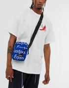 Eastpak The One 2.5l Flight Bag In All Over Logo Print - Blue