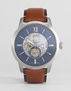 Fossil Me3154 Townsman Leather Watch - Brown