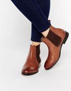H By Hudson Wexford Leather Chelsea Boots - Tan