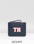 Tommy Hilfiger Exclusive Wristlet Clutch Bag In Navy - Navy