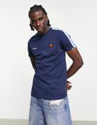 Ellesse T-shirt With Logo In Navy