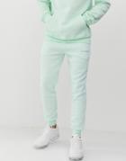 Nicce Sweatpants With Logo In Mint - Green