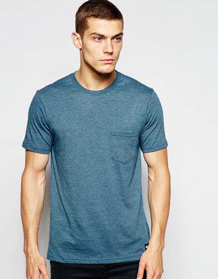 Element T-shirt With Single Pocket - Legion Blue