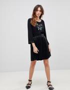See U Soon Pleated Mini Skirts - Black