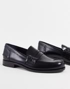 All Saints Pelham Smart Loafers In Black