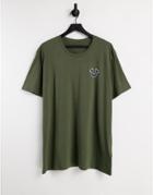 True Religion Buddha Logo Crew Neck T-shirt-green