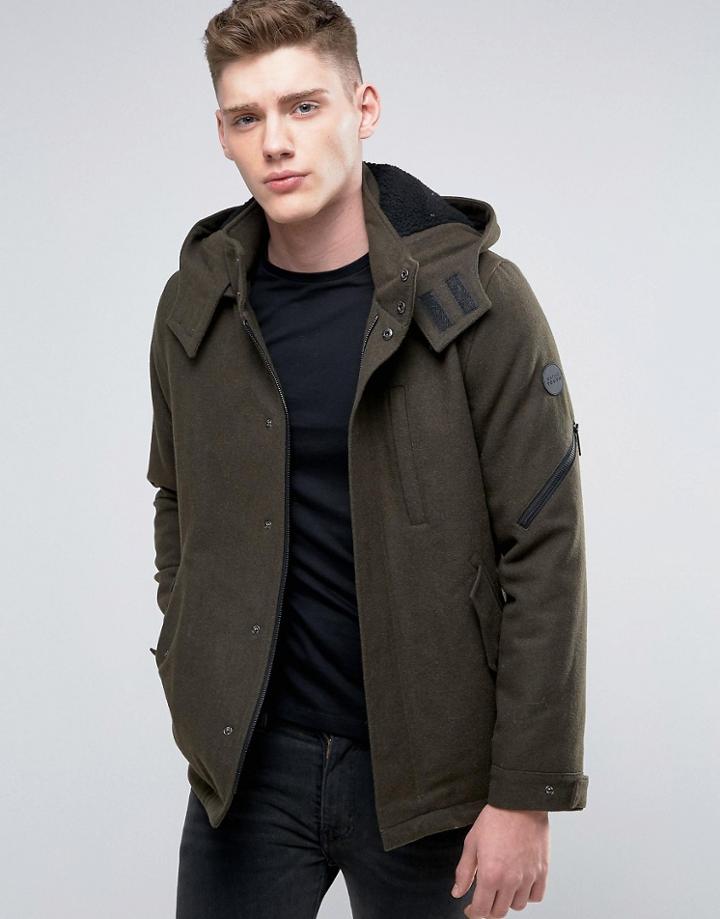 Native Youth Parka - Green